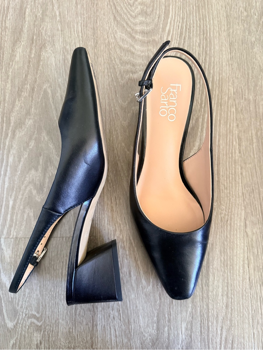 Franco Sarto Slingback Block Heels- Size 8.5